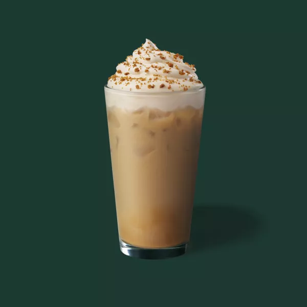 Iced Gingerbread Latte