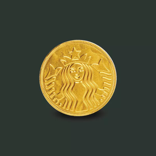 Starbucks Gold Coin